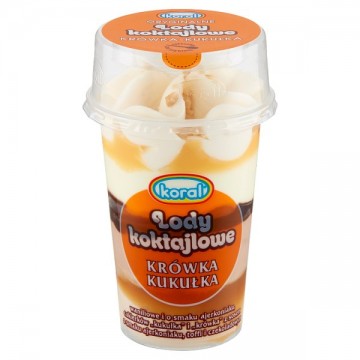 Lody Koral Koktajlowe Krówka Kukułka 220ml